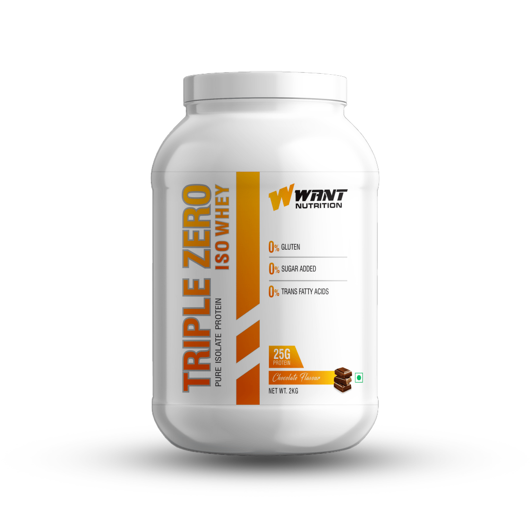 Want Nutrition Triple Zero ISO Whey