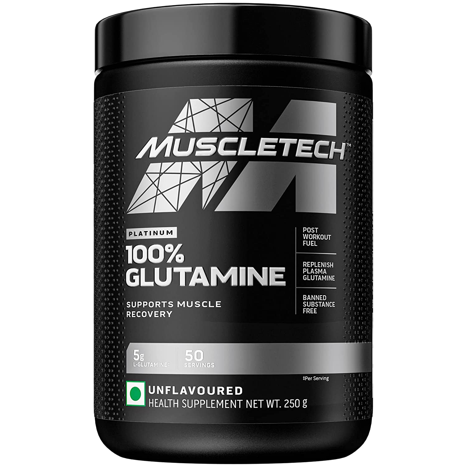 MuscleTech Platinum 100% Glutamine Powder