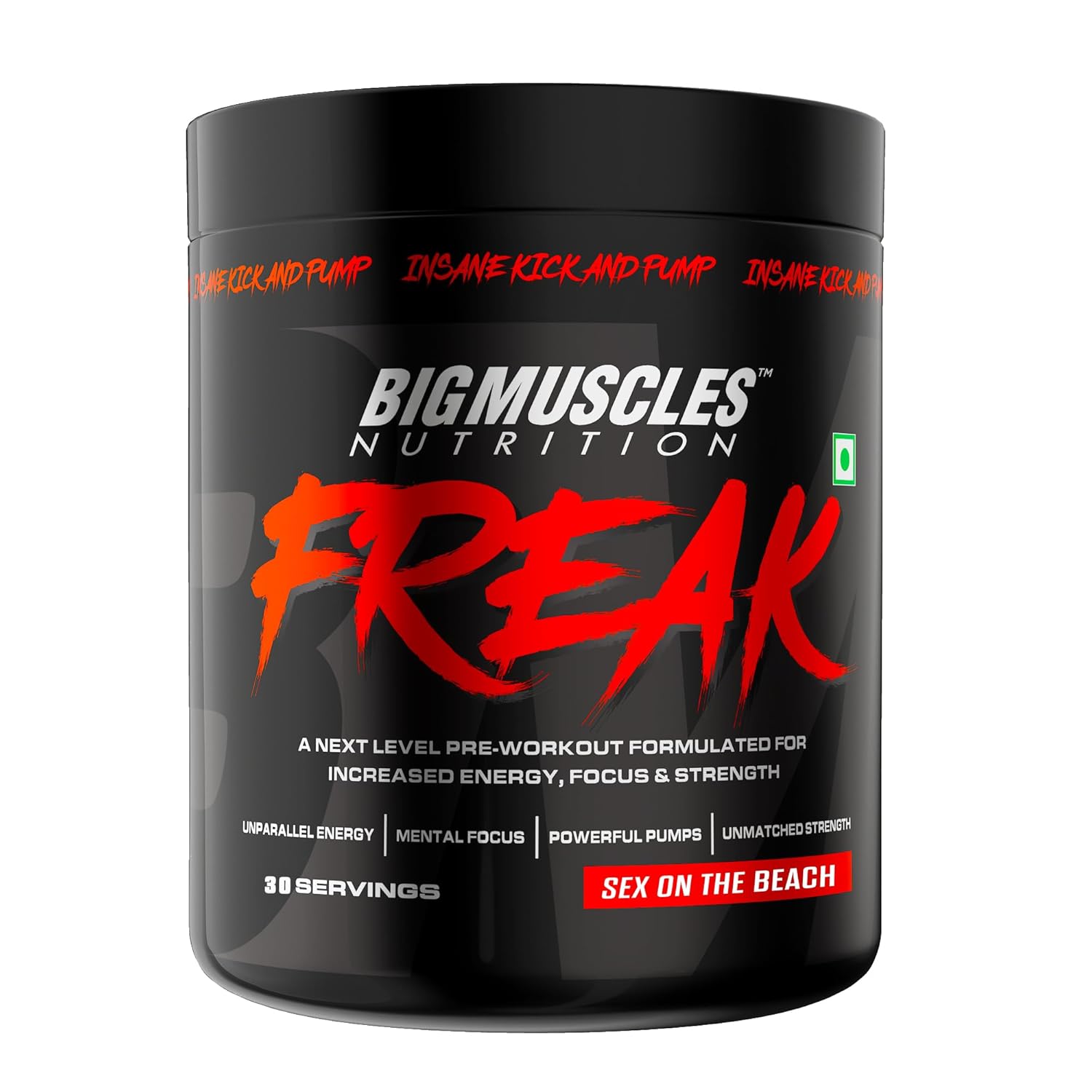 Bigmuscles Nutrition Freak Pre-Workout 30 Servings