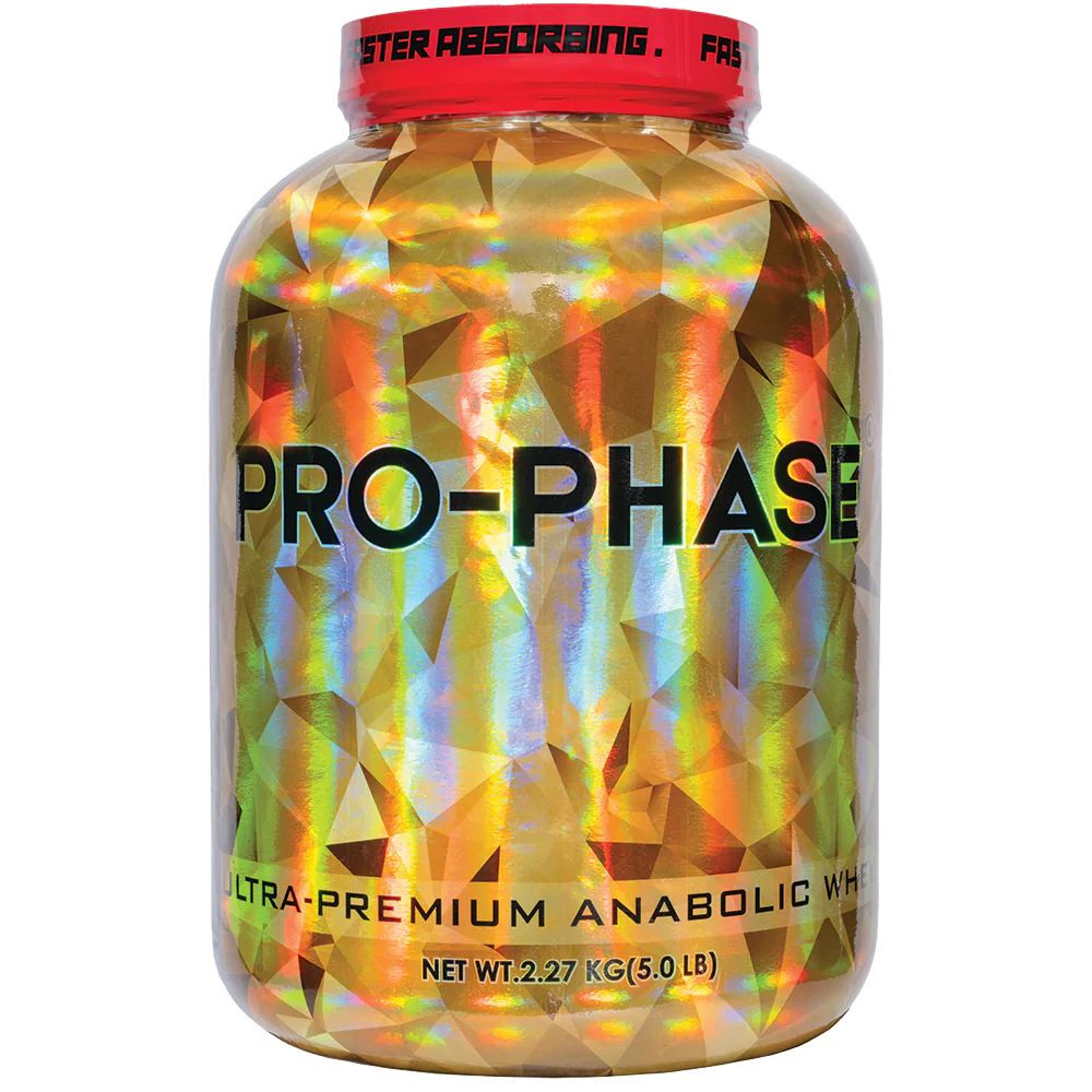 PRO-PHASE Ultra Premium Anabolic Whey Concentrate, 2.27kg 70 Servings